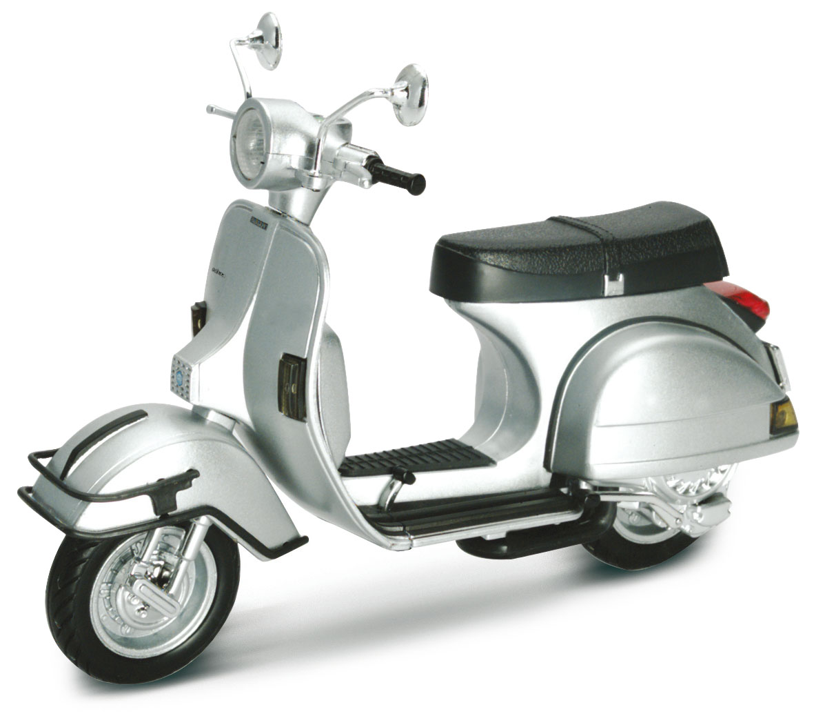 Vespa P200E 1978 Zilver - 1:12